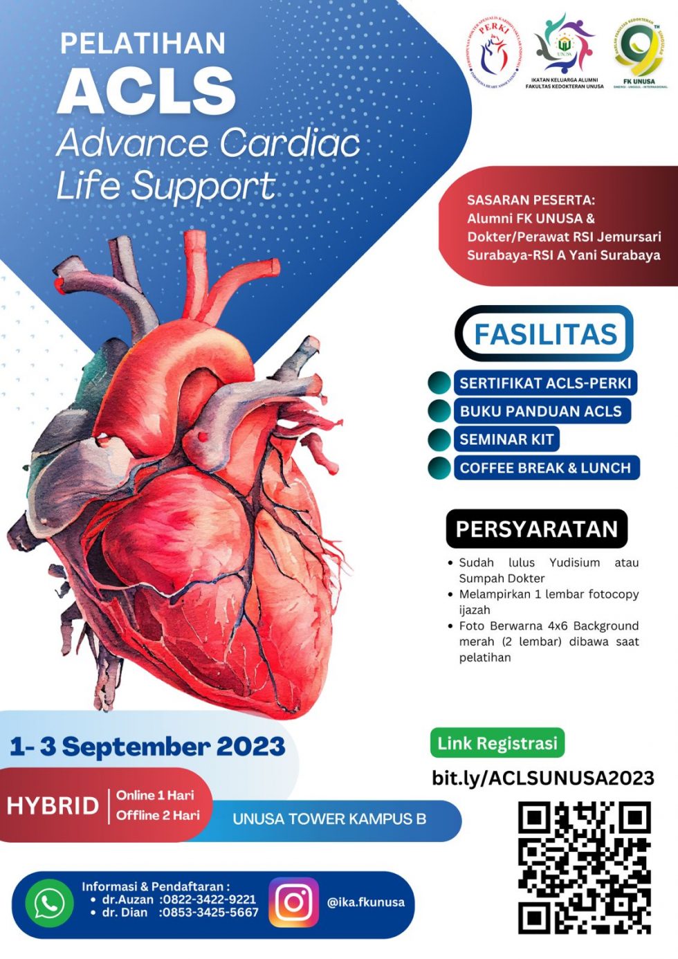 PELATIHAN ACLS (Advance Cardiac Life Support) - FK UNUSA