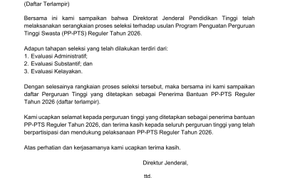 Program Studi S1 Pendidikan Dokter FK UNUSA Raih Hibah PP-PTS 2026 Skema B
